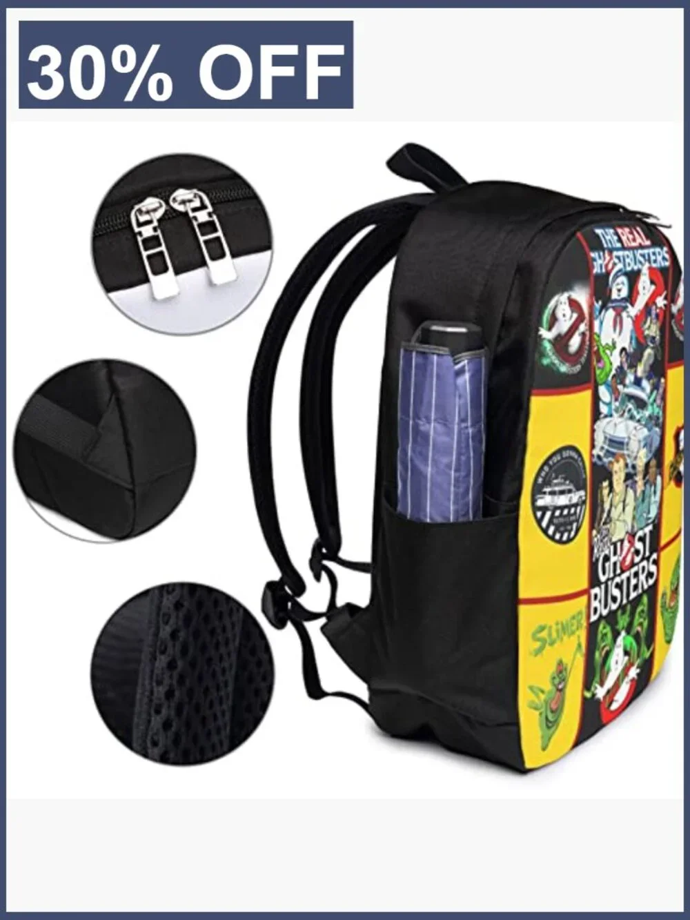 Kids Backpack with Padded Back & Adjustable Straps for School Travel